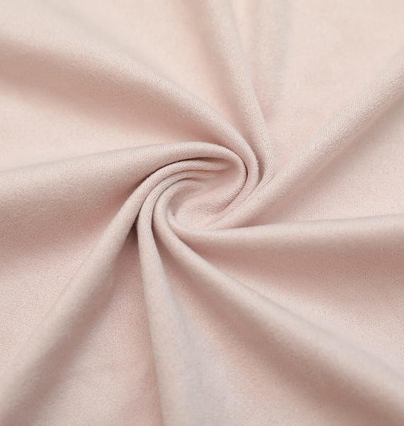 Double sided suede double knit fabric S14008