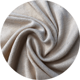 30S Bamboo style faille slub bengaline fabric